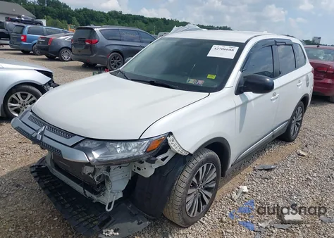 2020 Mitsubishi Outlander Es 2.4 S-Awc/Le 2.4 S-Awc/Se 2.4 S-Awc/Sel 2.4 S-Awc/Sp 2.4 S-Awc из США, поврежденный, VIN JA4AZ3A3XLZ048281